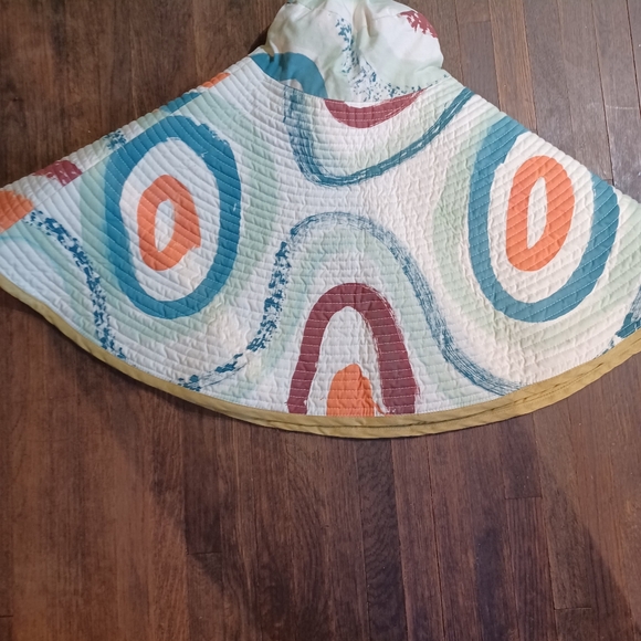 NEW! Romualda Colorful Abstract Patterned Quilt Sunhat - Picture 1 of 1